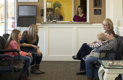 Chiropractic Andalusia AL Patients in Waiting Room